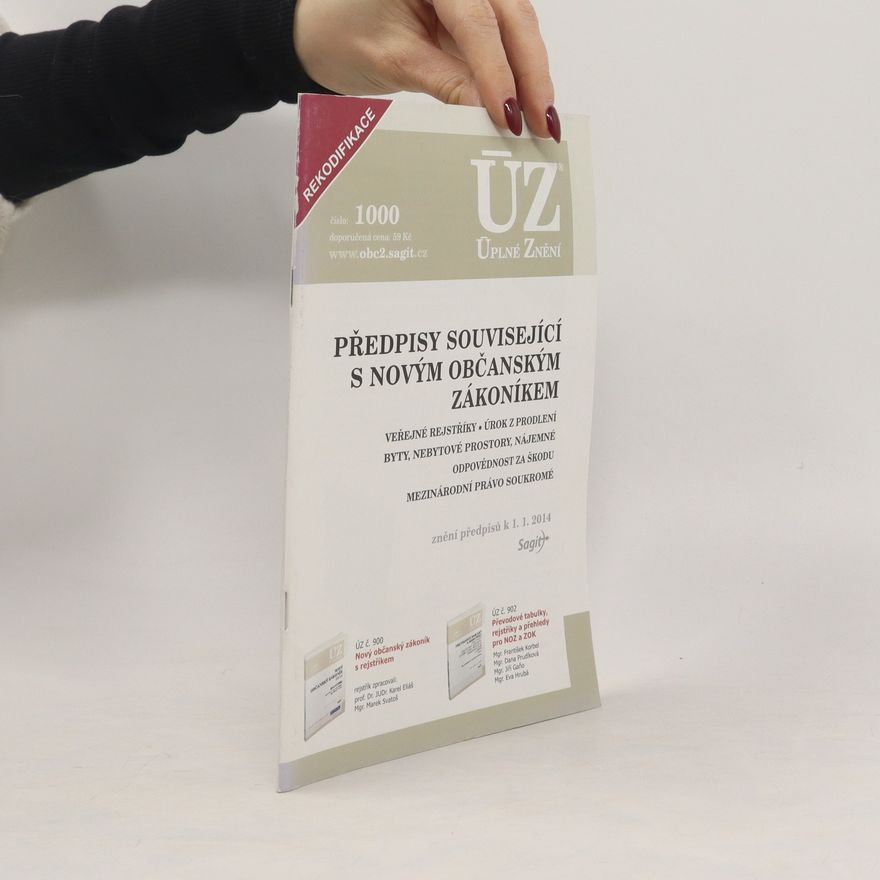 Collectif d'auteurs Předpisy související s novým občanským zákoníkem
