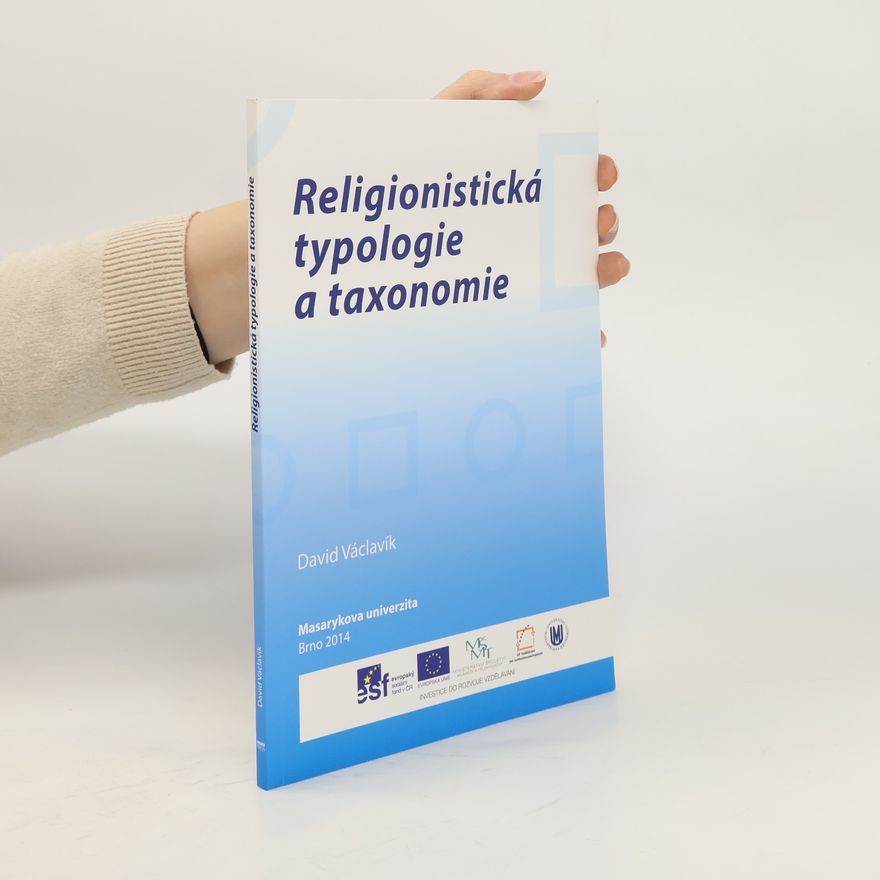 David Václavík Religionistická typologie a taxonomie