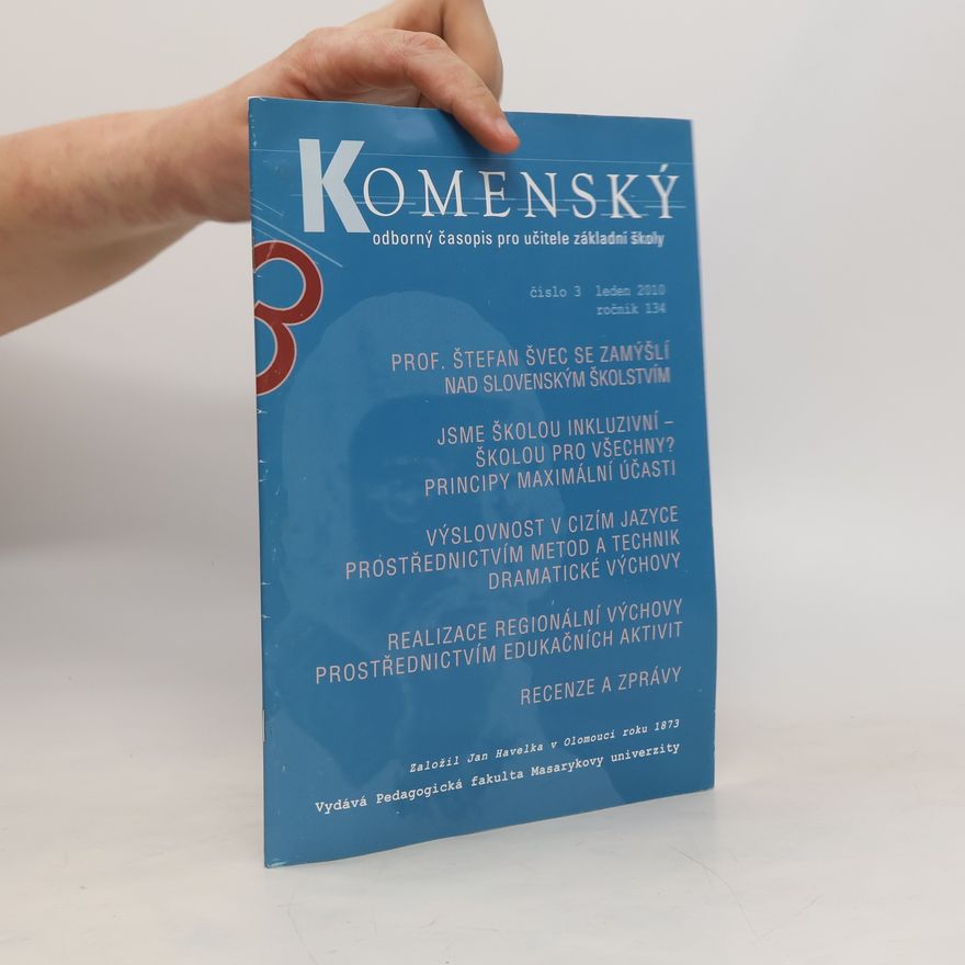 Kolektiv autorů Komenský 3/2010. Ročník 134