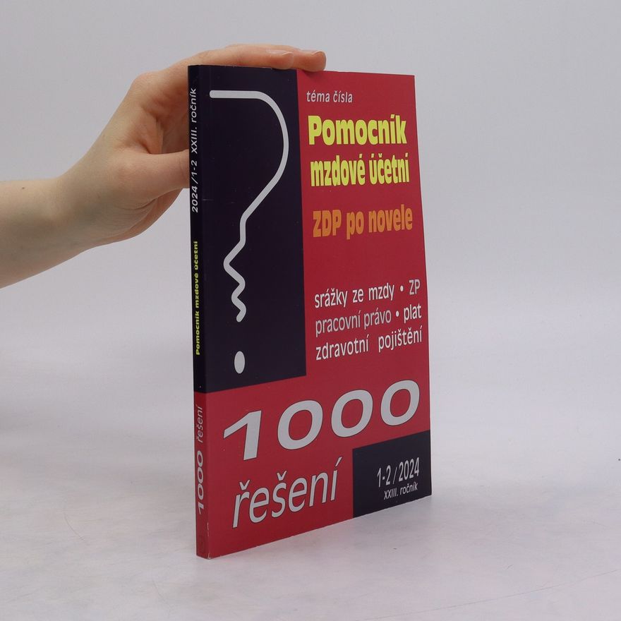 Kolektiv autorů Pomocník mzdové účetní 1-2/2024
