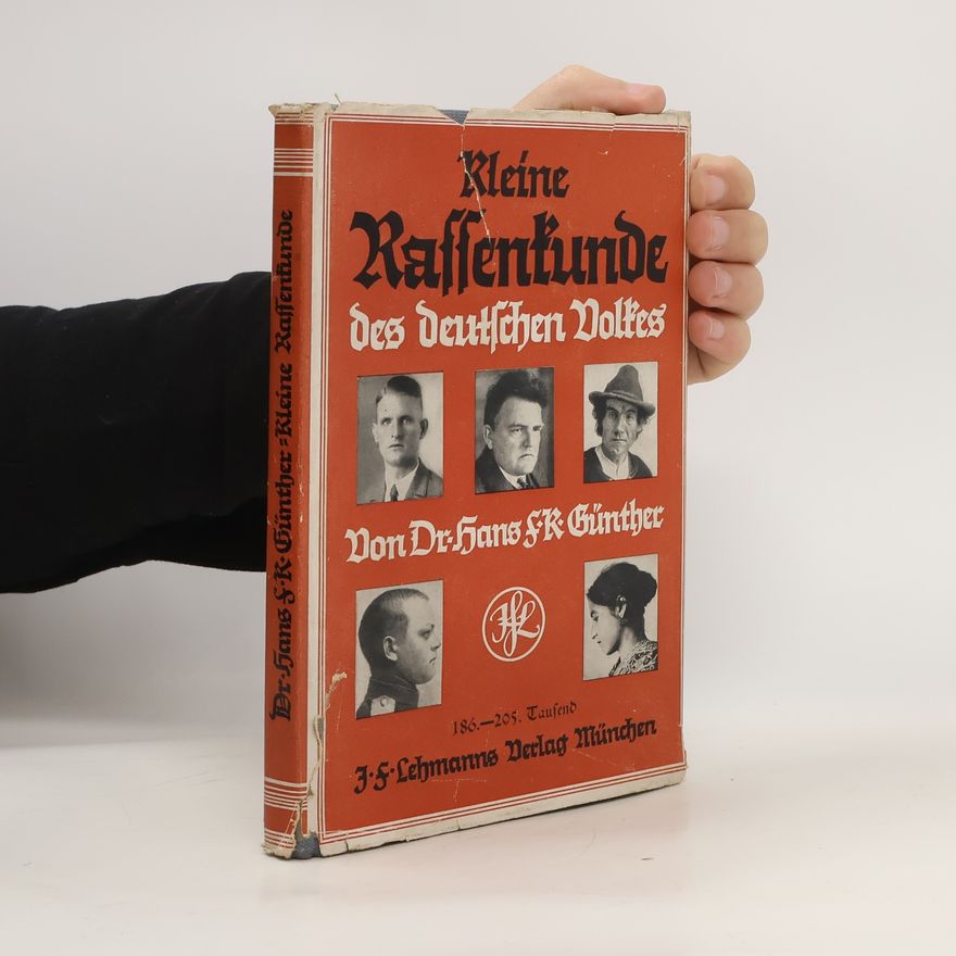 Hans F. K. Günther Kleine Rassenkunde des deutschen Volkes