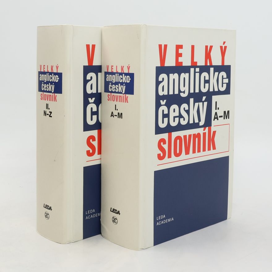 Karel Hais Velký anglicko-český slovník I. A-M, II. N-Z