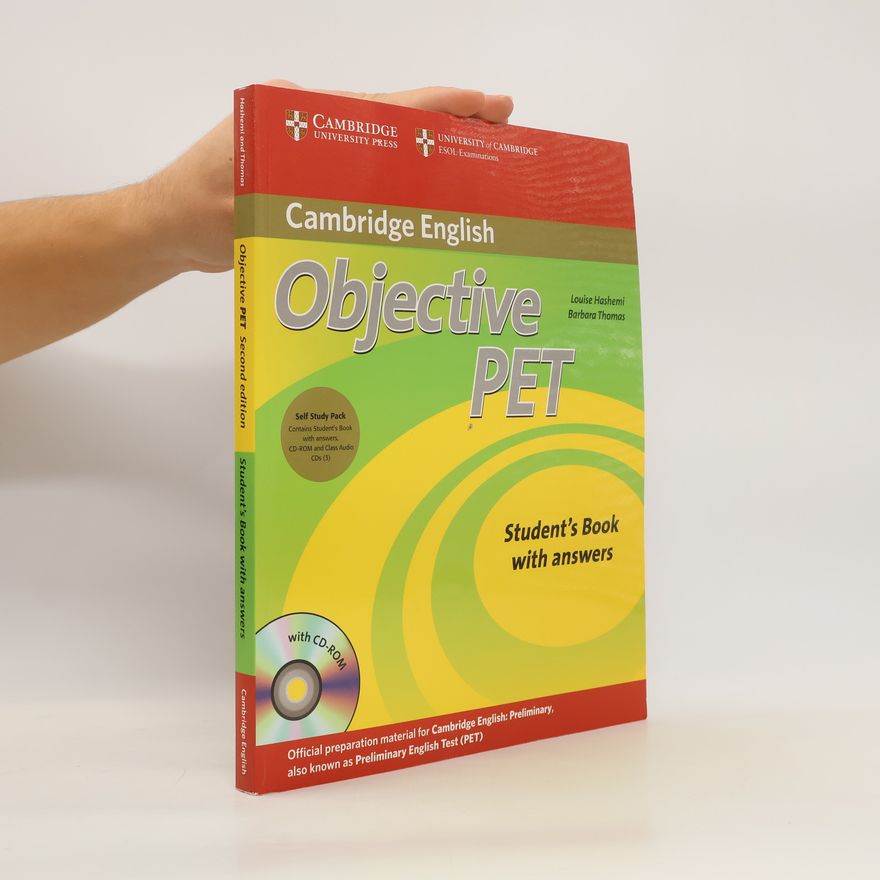 Barbara Thomas Cambridge English. Objective PET Student's Book With Answers