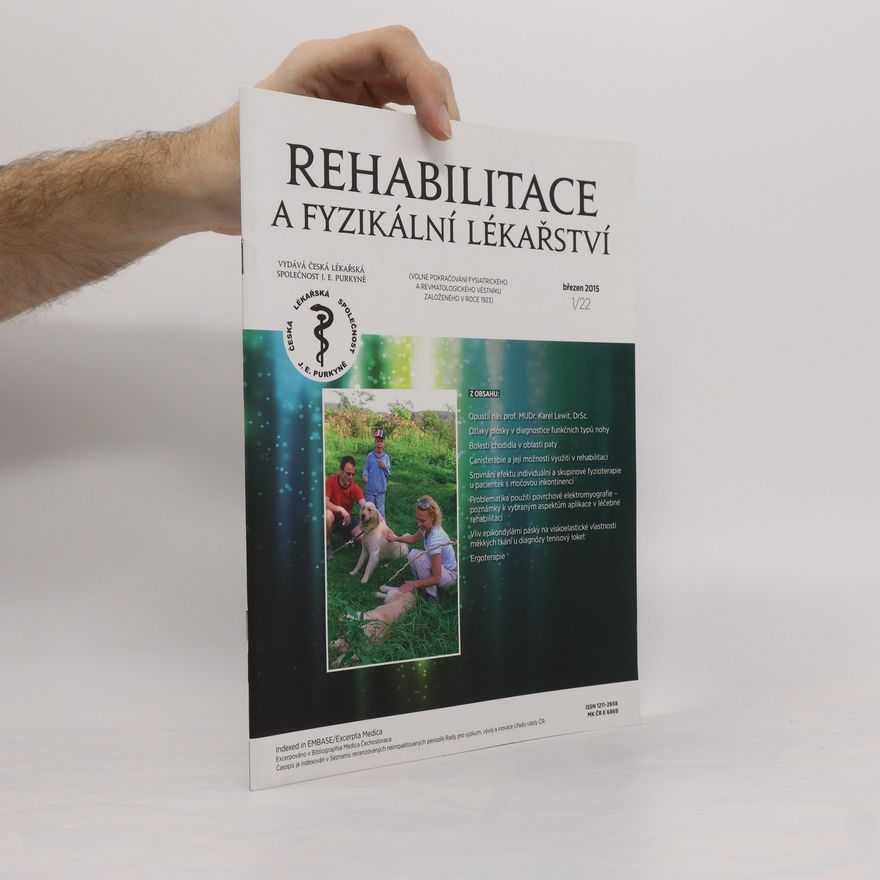 Kolektiv autorů Rehabilitace a fyzikální lékařství 1/2022