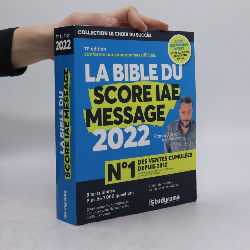 Franck Attelan La bible du score IAE message 2022