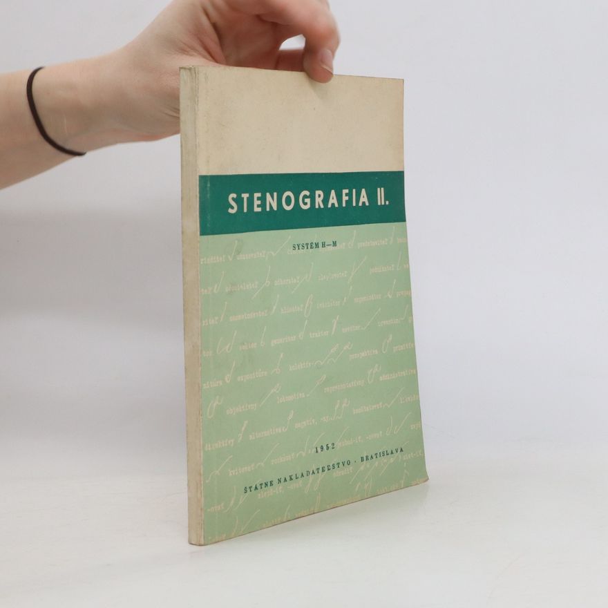 Collectif d'auteurs Stenografia II.
