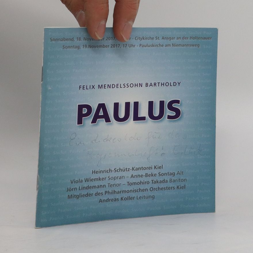 Autorenkollektiv Felix Mendelssohn Bartholdy Paulus