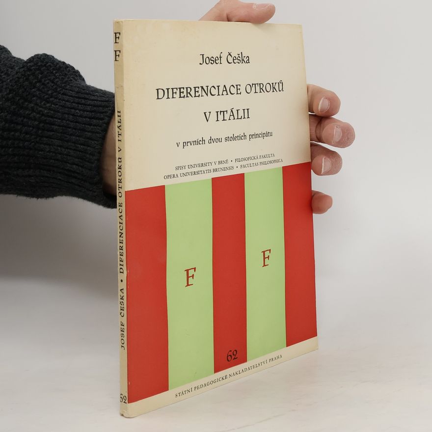 Josef Češka Diferenciace otroků v Itálii v prvních dvou stoletích principátu