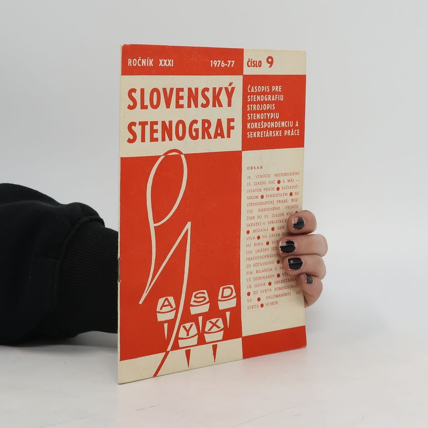 AA.VV. Slovenský stenograf. Číslo 9/1976-77