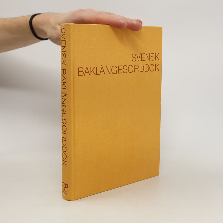 Autorenkollektiv Svensk baklängesordbok