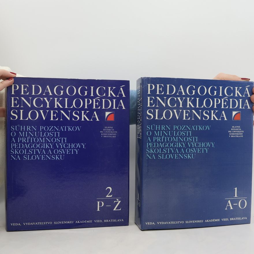Autorenkollektiv Pedagogická encyklopédia Slovenska 1-2 (dva svazky)