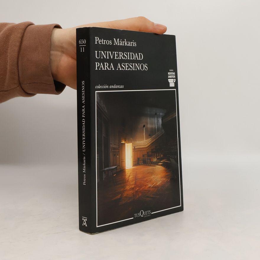 Petros Markaris Universidad para asesinos
