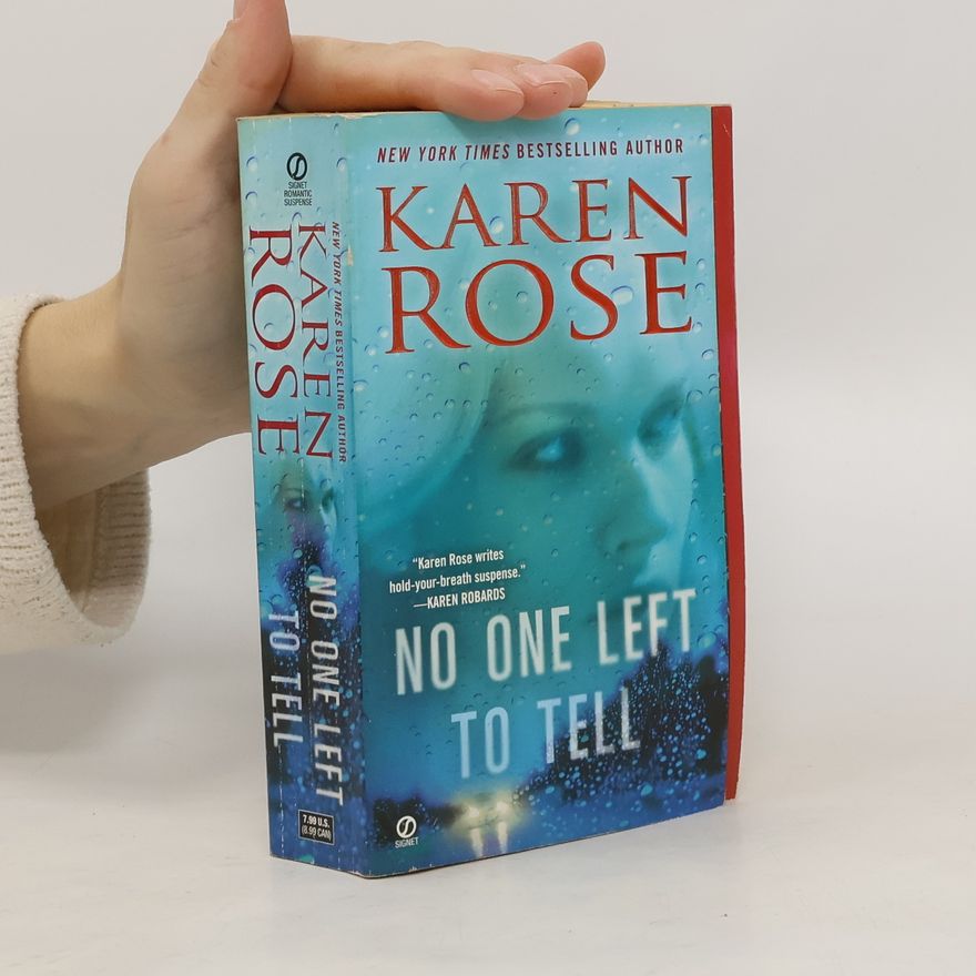 Karen Rose No One Left to Tell. Todeskleid, englische Ausgabe