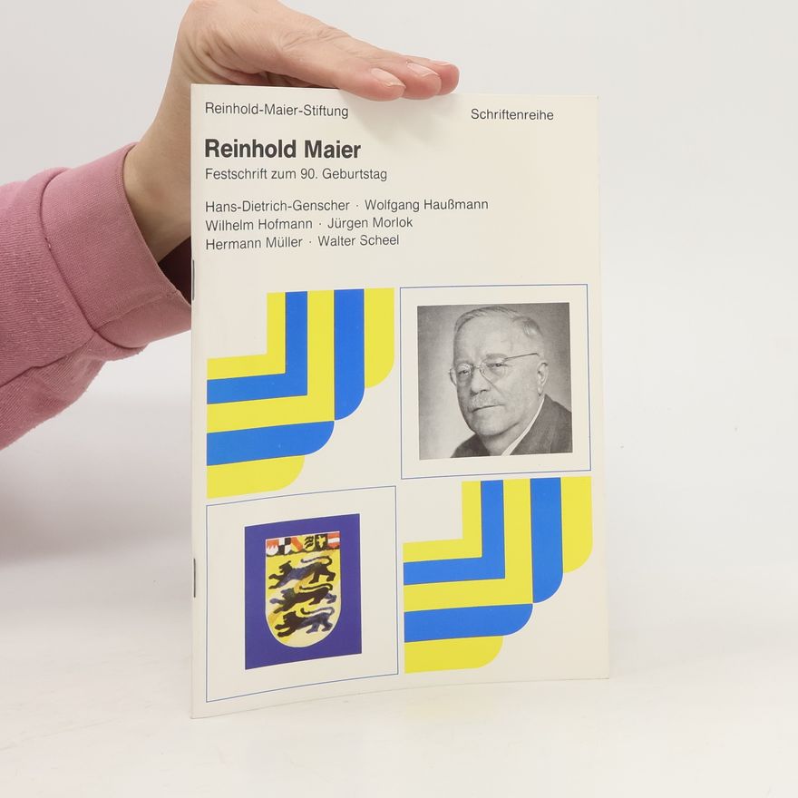 Autorenkollektiv Reinhold Maier. Festschrift zum 90. Geburtstag