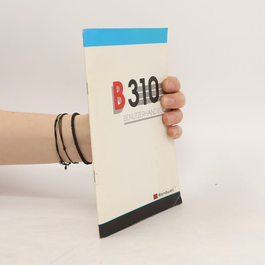 Kolektiv autorů B 310 Benutzerhandbuch