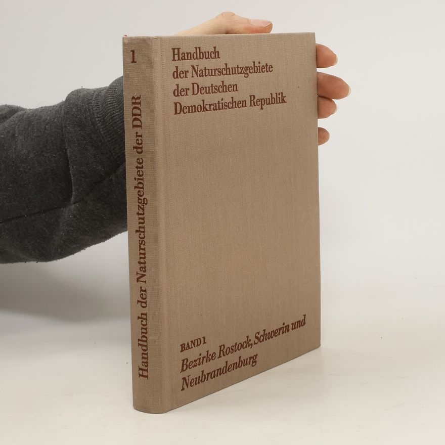 Various authors Handbuch der Naturschutzgebiete der Deutschen Demokratischen Republik