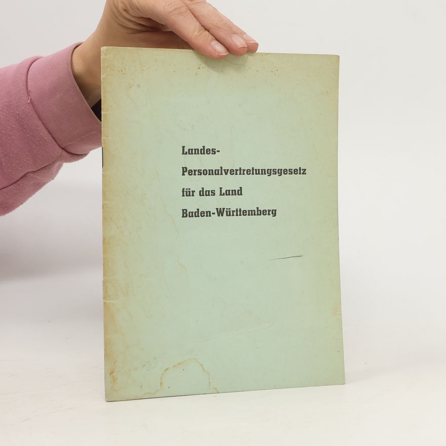 Kolektiv autorů Landes Personalvertretungsgesetz für das Land Baden-Württemberg
