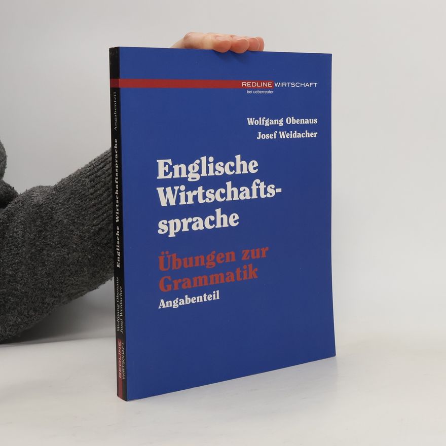 Josef Weidacher Englische Wirtschafts- sprache