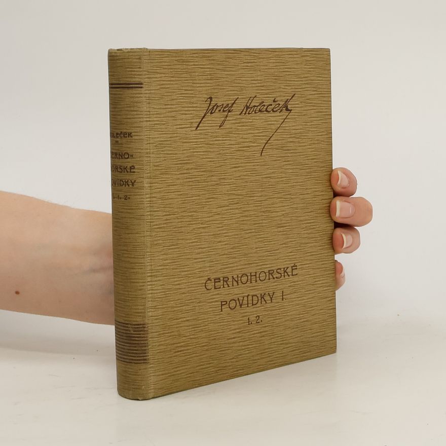 Josef Holeček Černohorské povídky I.