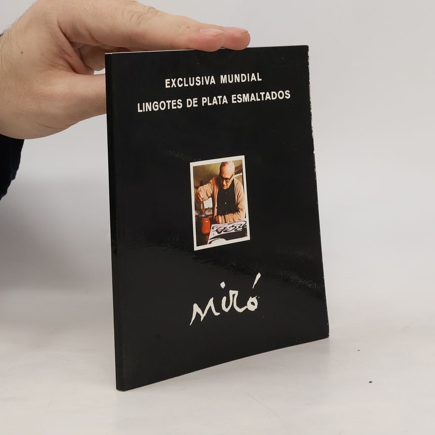 Joan Miró Exclusiva mundial lingotes de plata esmaltados