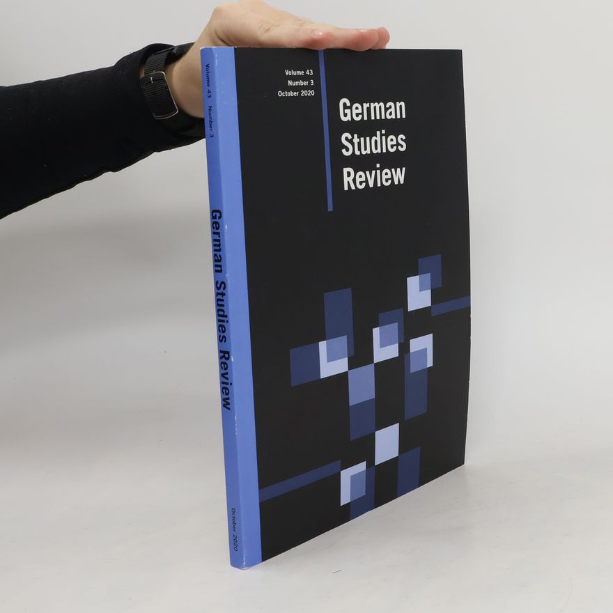 Kolektiv autorů German Studies Review 10/2020