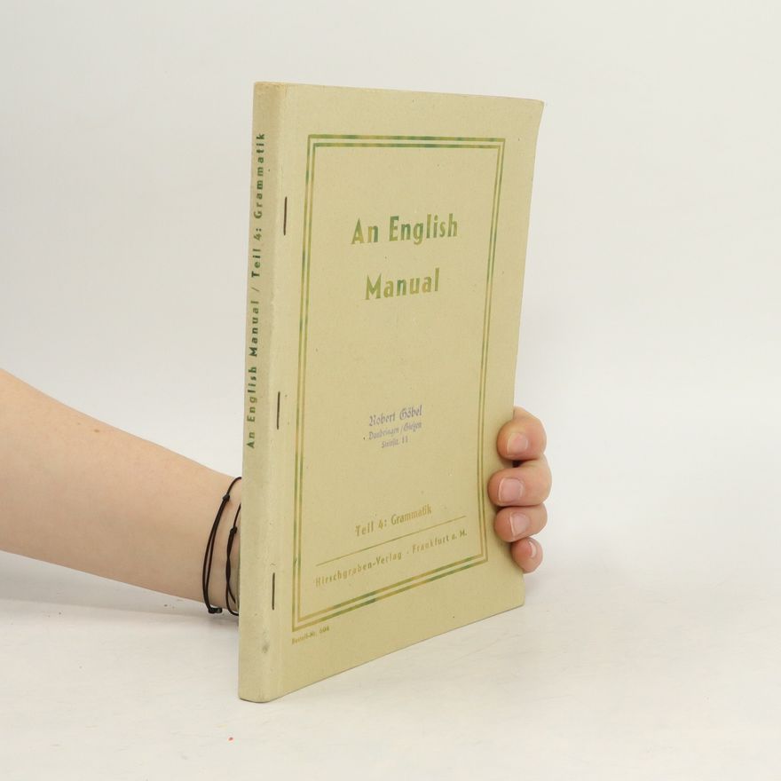 Hermann Lotze An English Manual