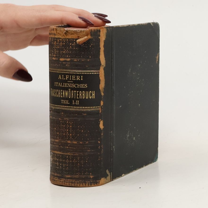C. Alfieri Italienisches Taschenwörterbuch I.-II.