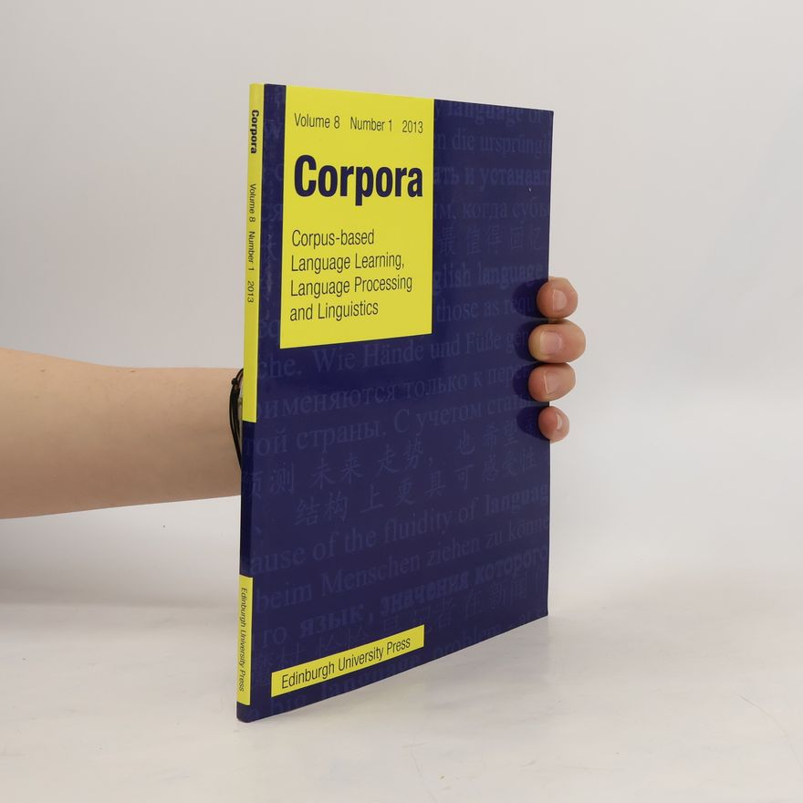 Autores varios Corpora Volume 8. 1/2013