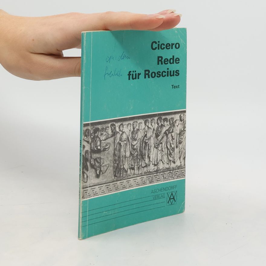 Autores varios Cicero Rede für Roscius