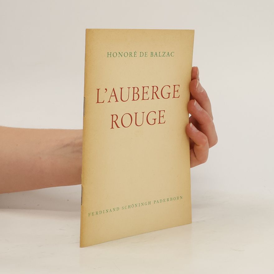 Honoré de Balzac L'auberge Rouge