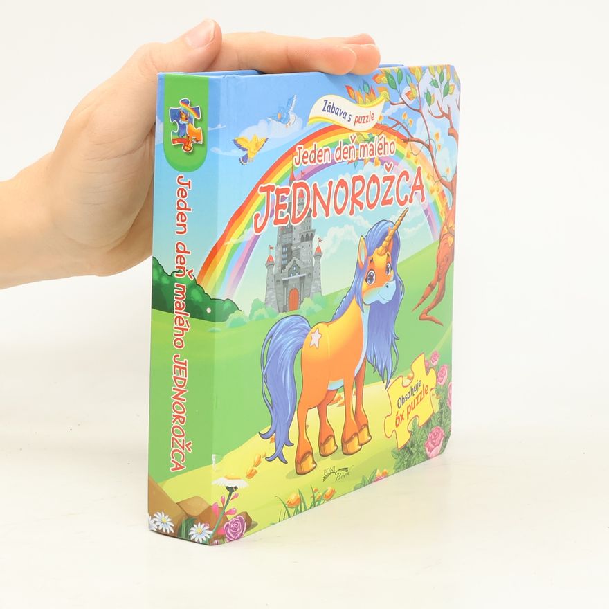 Foni book SK Jeden deň malého jednorožca - Zábava s puzzle