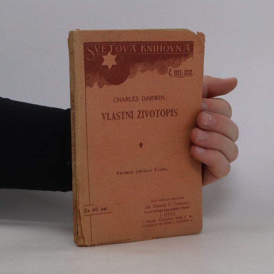 Charles Darwin Vlastní životopis