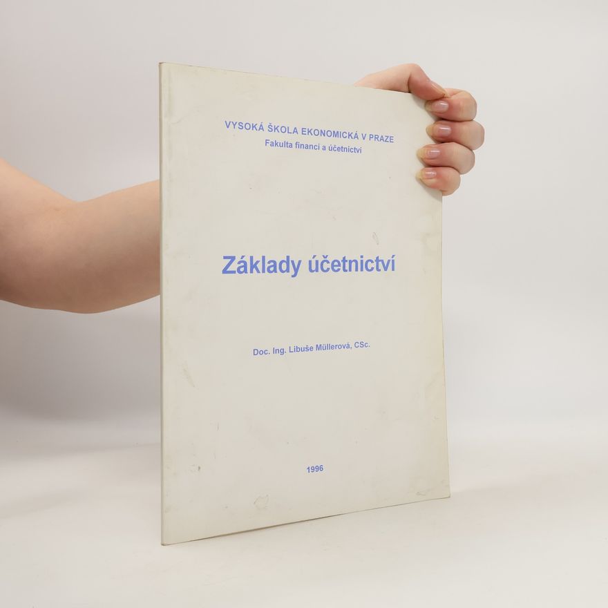 Libuše Müllerová Základy účetnictví