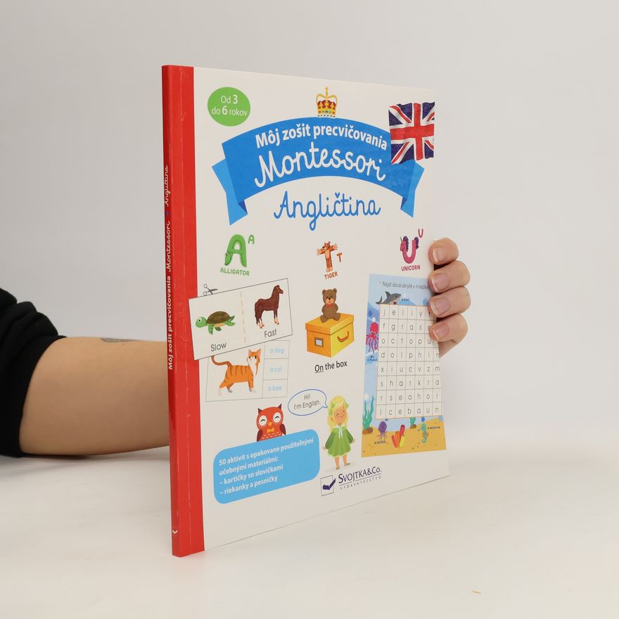 Lydie Barusseau Môj zošit precvičovania Montessori Angličtina