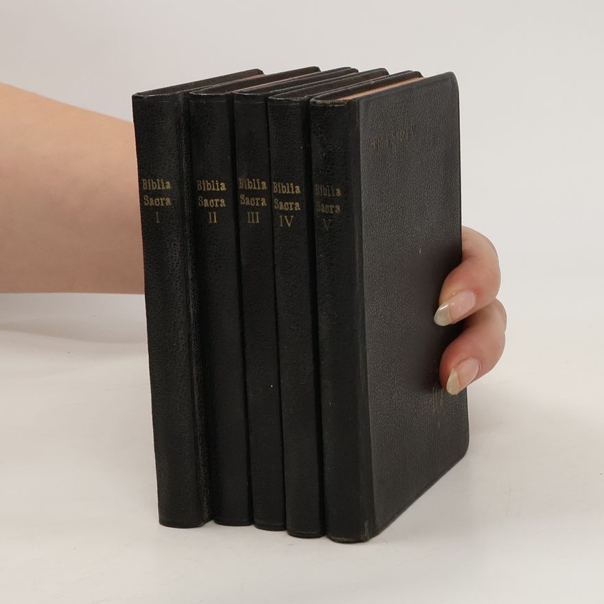 Collectif d'auteurs Biblia sacra secundum vulgatam clementinam I-V