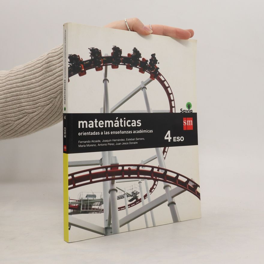 Juan Jesús Donaire Moreno Matemáticas orientadas a las enseñanzas académicas. 4 ESO