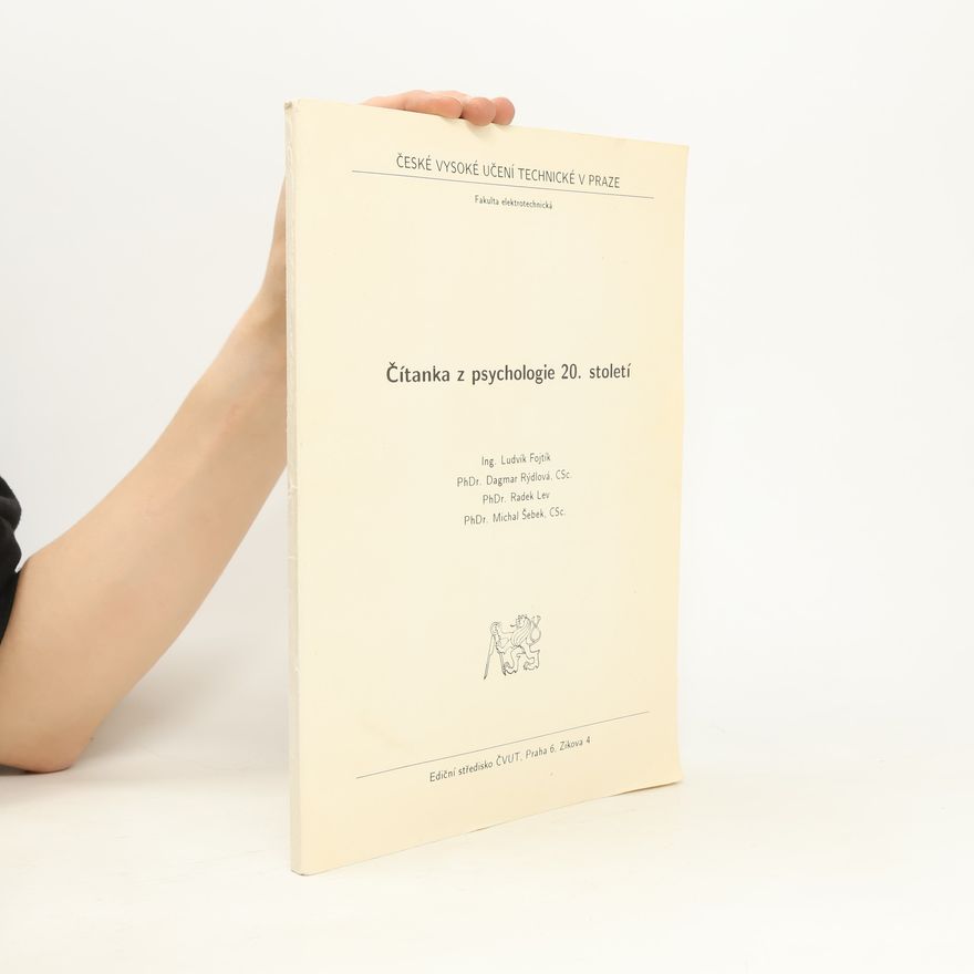 AA.VV. Čítanka z psychologie 20. století