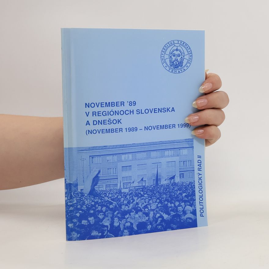 Michal Horský November '89 v regiónoch Slovenska a dnešok