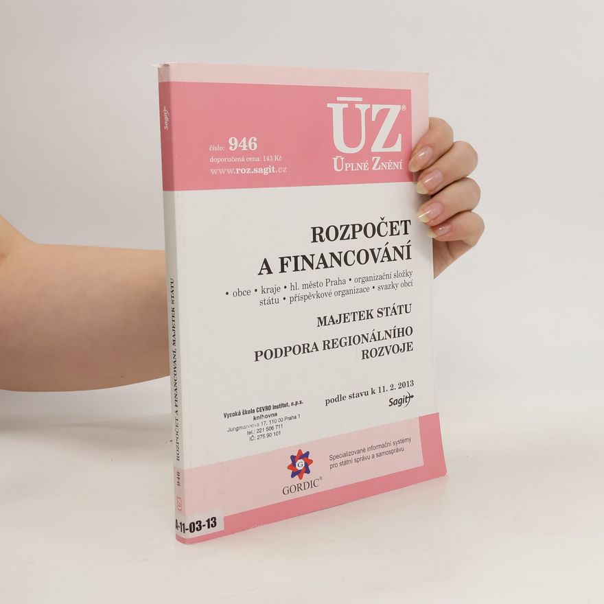 Kolektiv autorů Rozpočet a financování