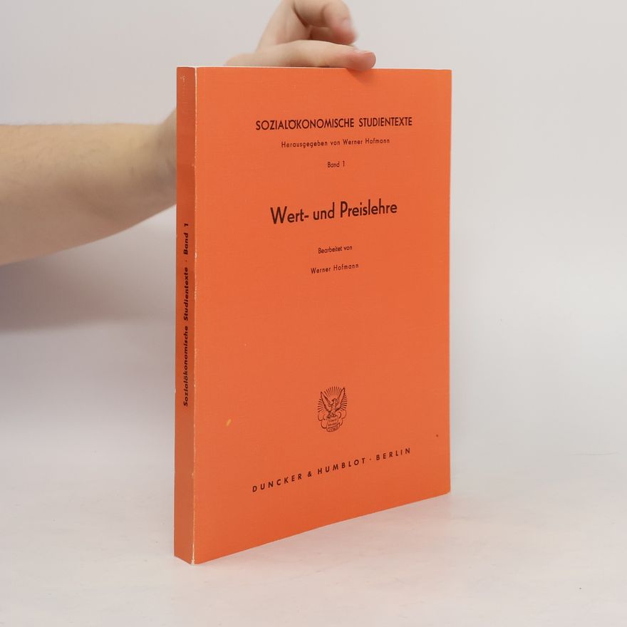 Nikolaus Pevsner Wert- und Preislehre