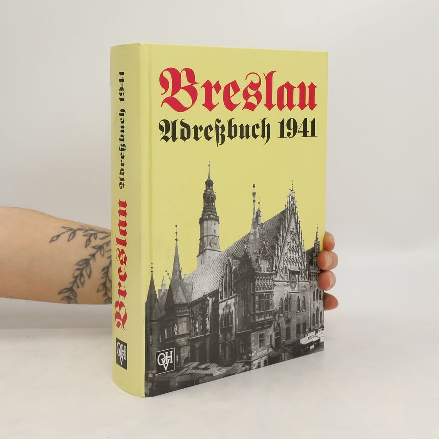 Autorenkollektiv Breslau - Adreßbuch 1941