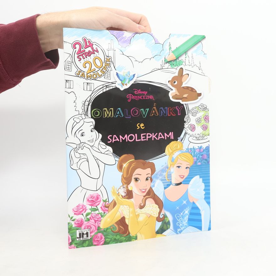 Kolektiv autorů Disney Princezna. Omalovánky se samolepkami