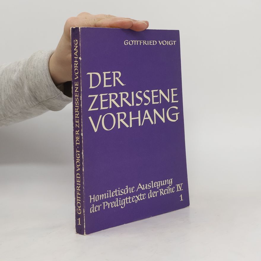 Gottfried Voigt Der zerrissene Vorhang 1