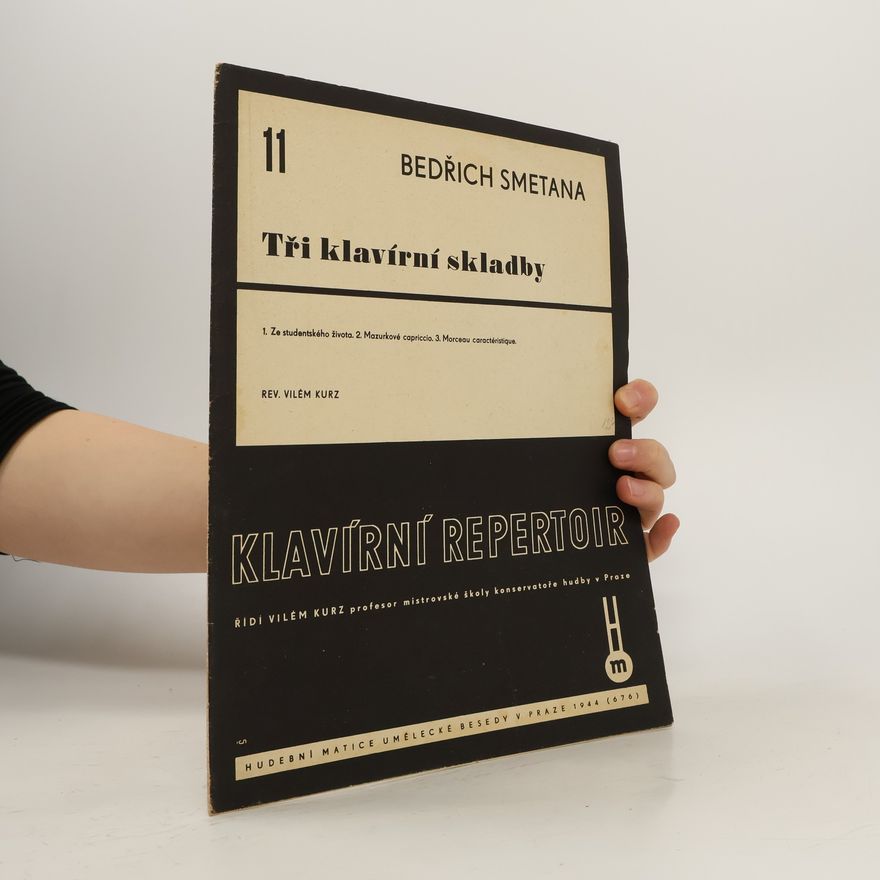 Bedřich Smetana Tři klavírní skladby