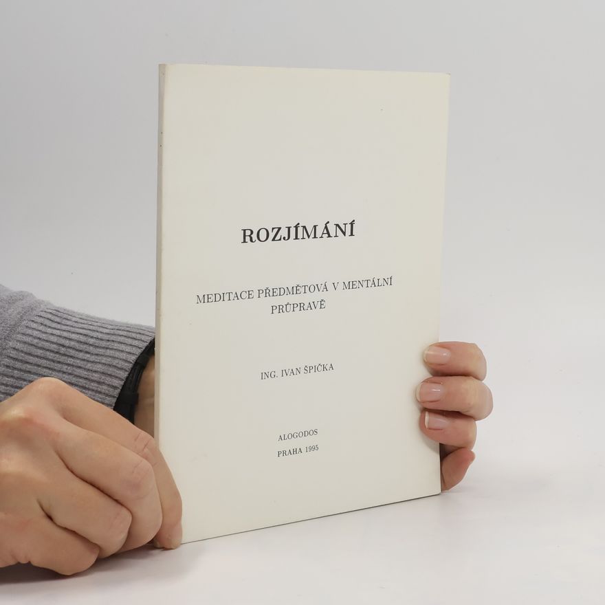 Ivan Špička Rozjímání