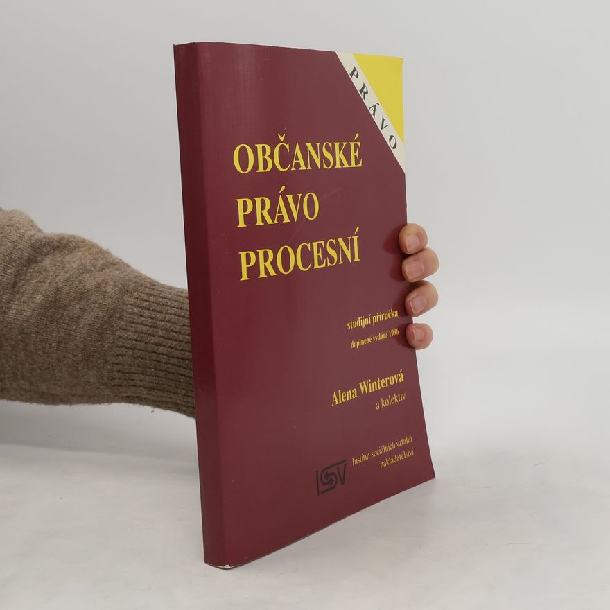 Alena Winterová Občanské právo procesní : studijní příručka