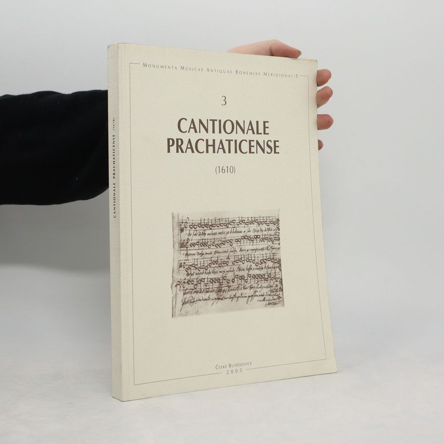 Martin Horyna Cantionale Prachaticense 1610. Prachatický kancionál 1610