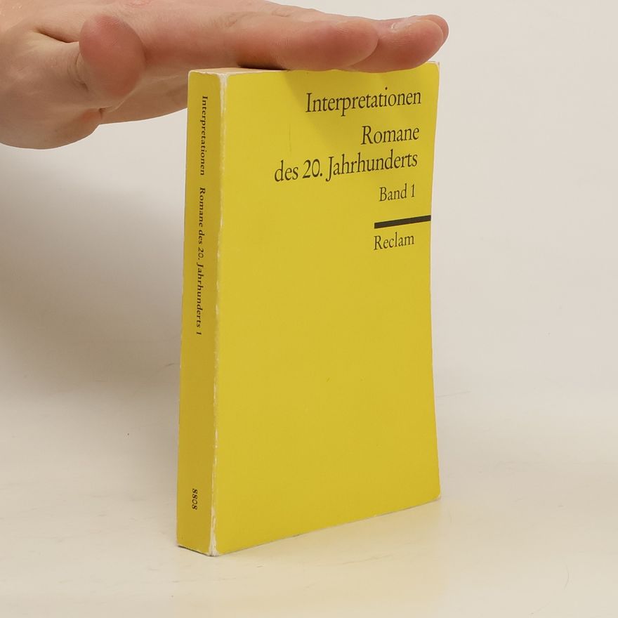 Autorenkollektiv Romane des 20. Jahrhunderts. Bd.1