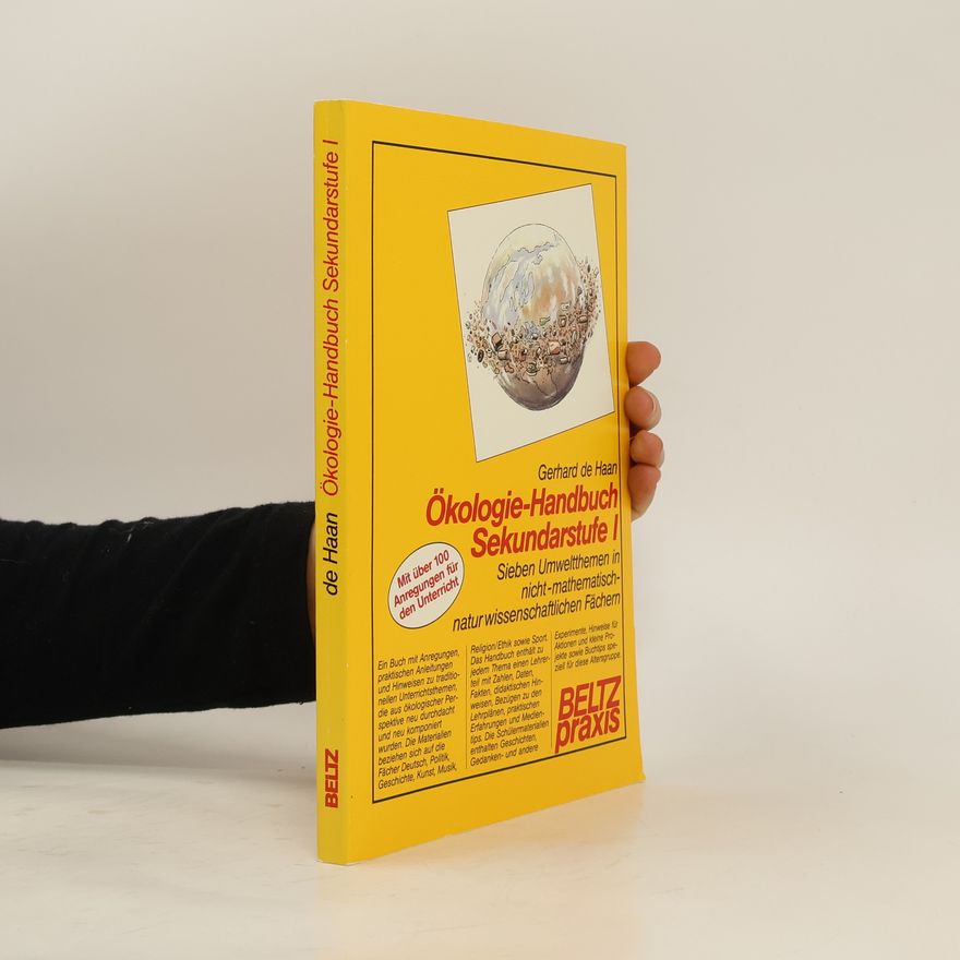 Gerhard de Haan Ökologie-Handbuch Sekundarstufe I