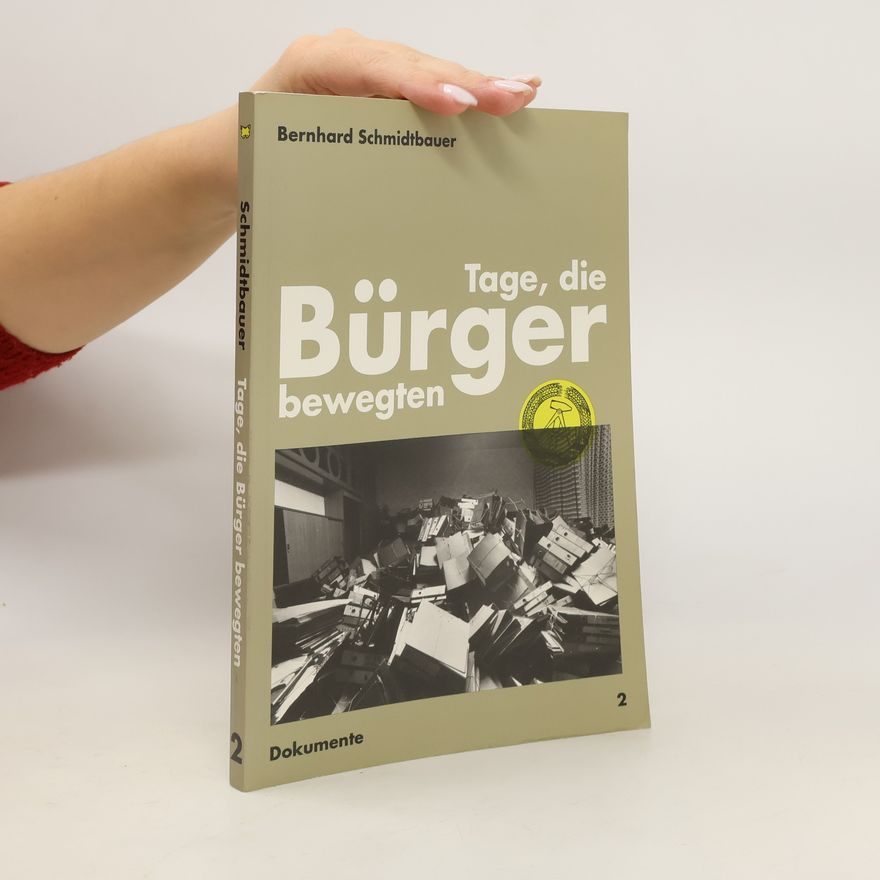 Bernhard Schmidtbauer Tage, die Bürger bewegten 2